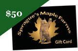 Gift Card (Choose Your Amount - Physical Card)